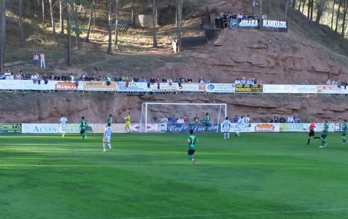 Arena spaniolilor de la Naxara CD / FOTO: Carmelo Betolaza