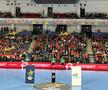 Video educativ difuzat pe cubul TeraPlast Arena, înainte și la pauza meciului Gloria Bistrița - Brest
