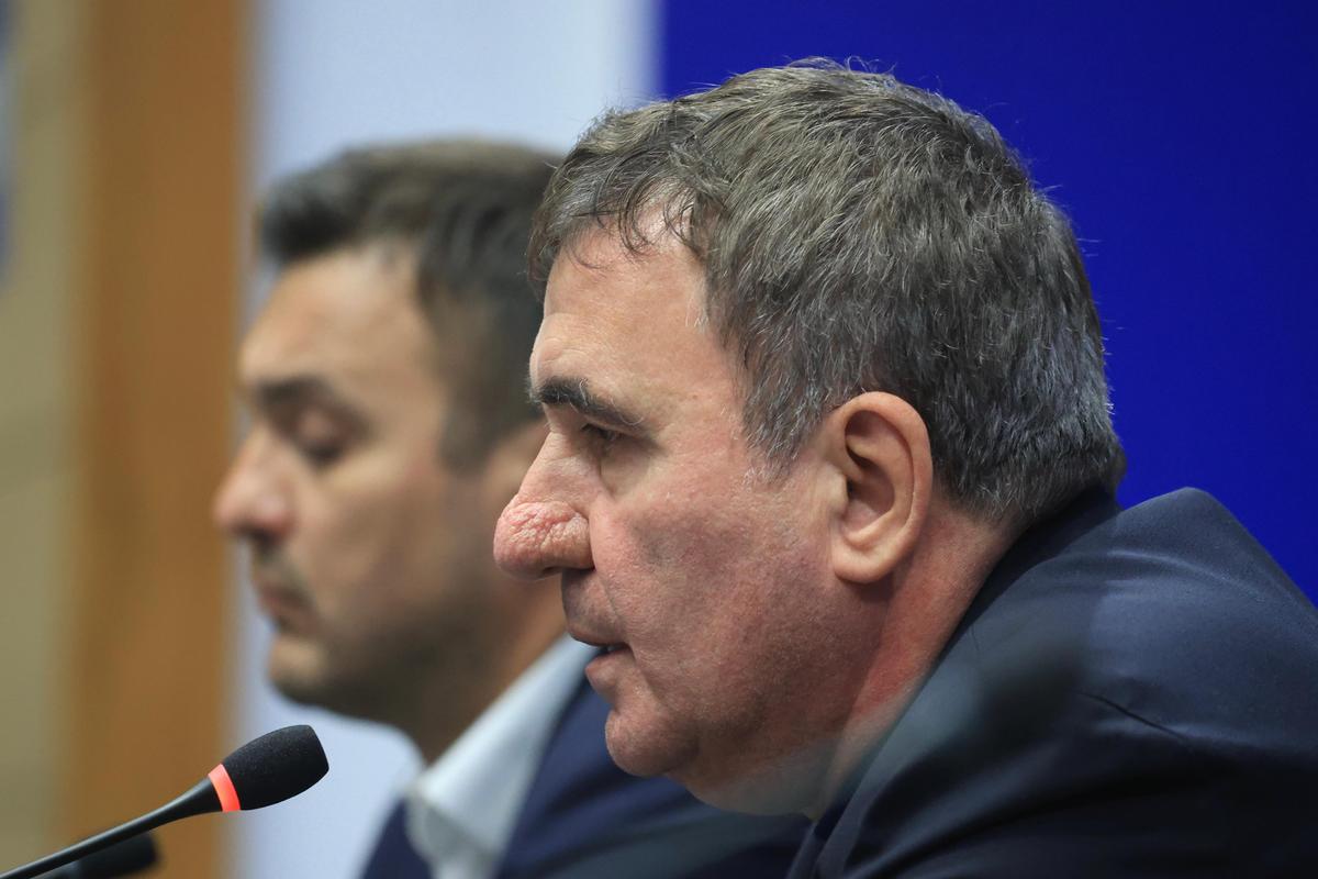 Gică Hagi, noul selecționer al naționalei României