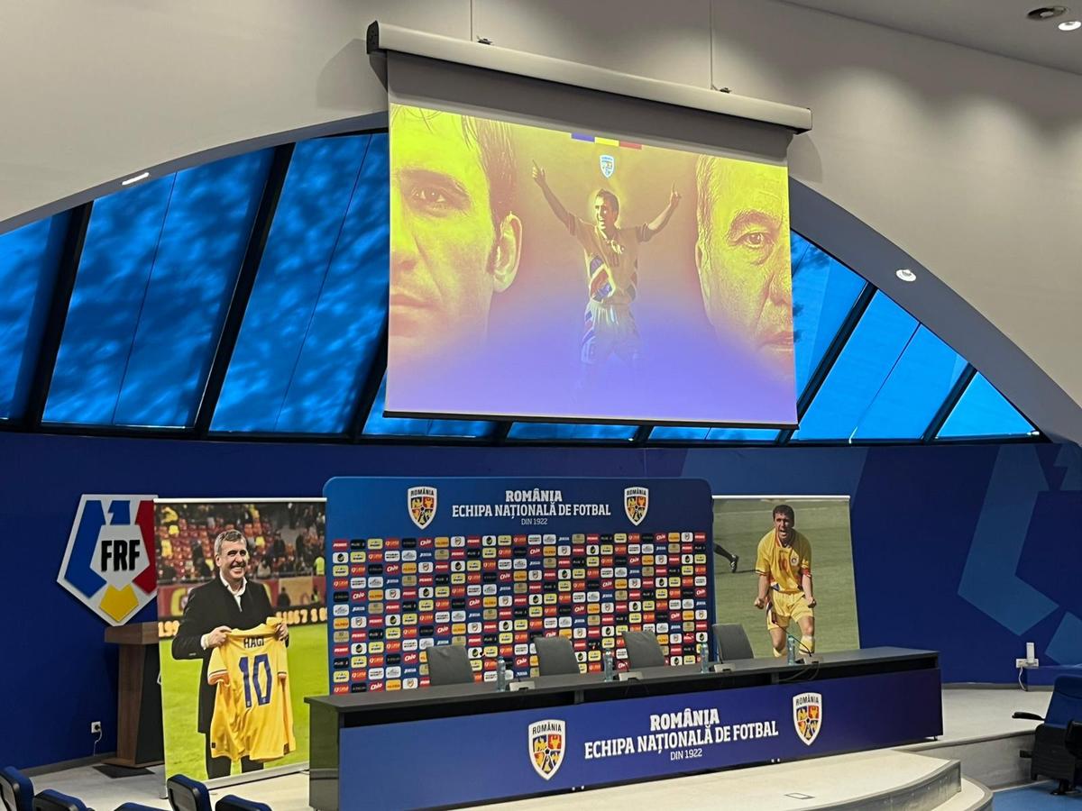 Gică Hagi, noul selecționer al naționalei României