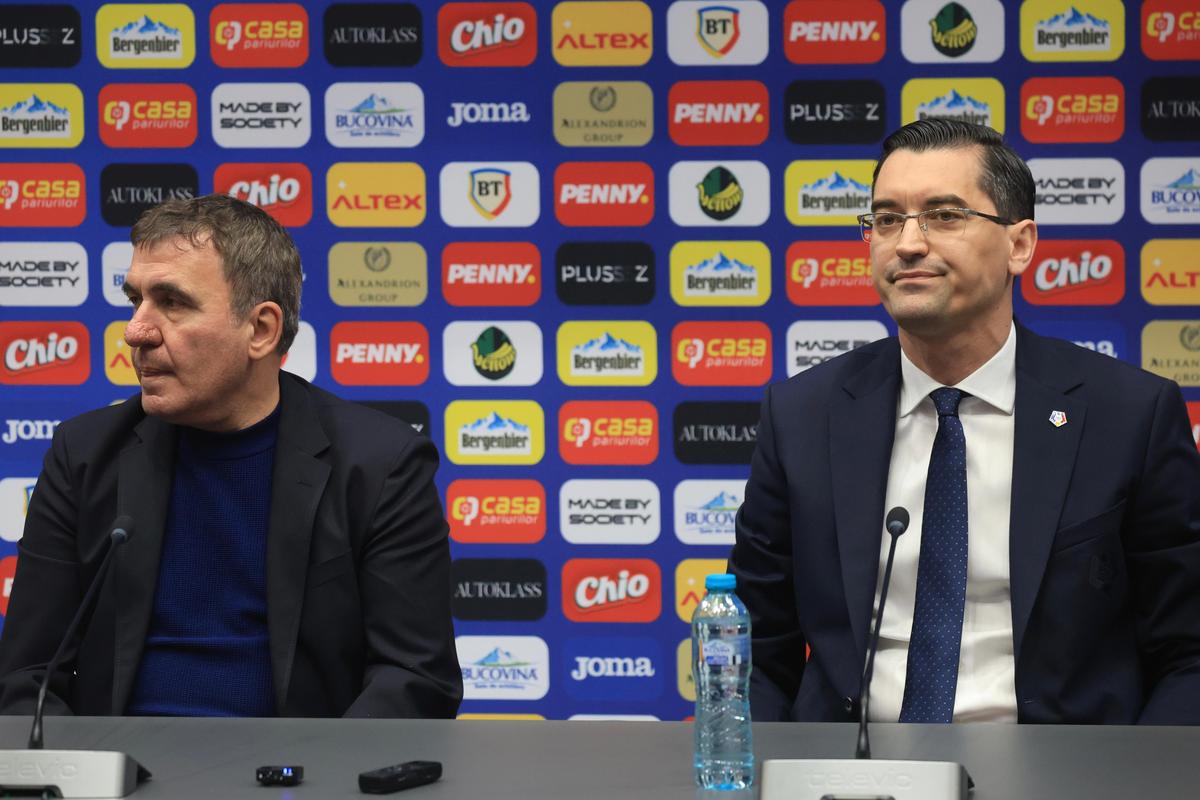 Gică Hagi, noul selecționer al naționalei României