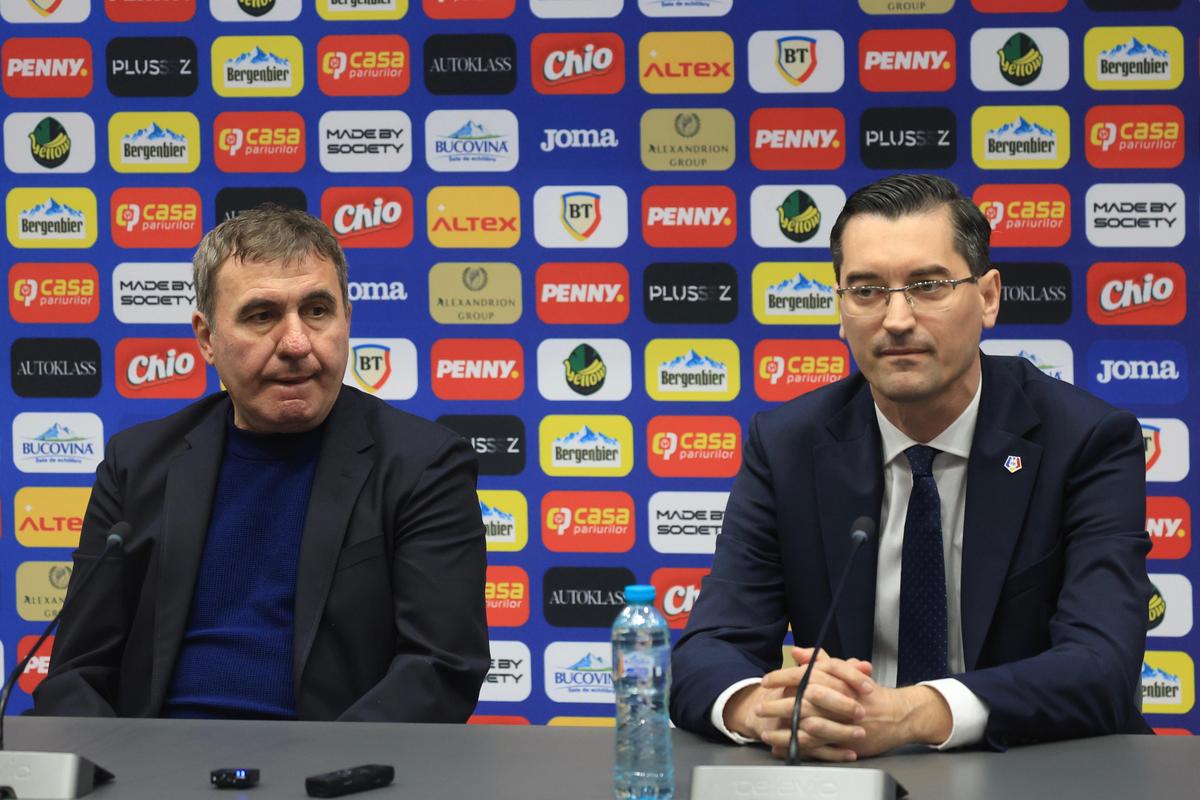 Gică Hagi, noul selecționer al naționalei României