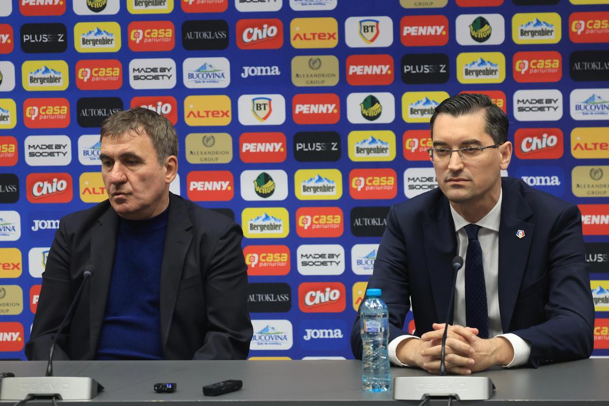 Gică Hagi, noul selecționer al naționalei României