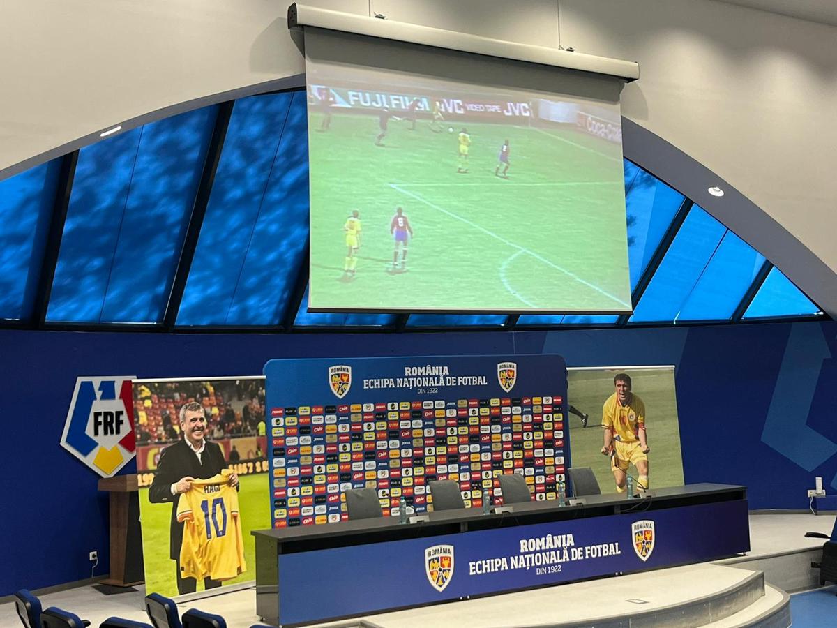 Gică Hagi, noul selecționer al naționalei României