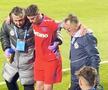 David Miculescu s-a accidentat în meciul cu Farul // FOTO: Ionuț Coman (GSP.ro)