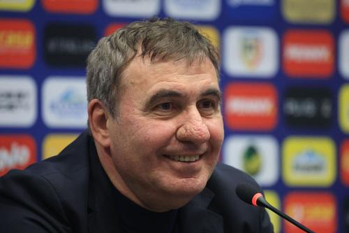 Gică Hagi, prezentat ca selecționer al echipei naționale a României / Foto: Ionuț Iordache GSP