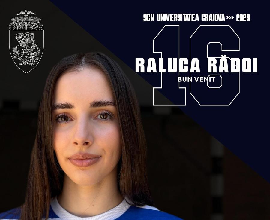 Raluca Rădoi a semnat cu SCM Craiova // foto: Facebook Din naționala Norvegiei direct în „Liga Florilor” » Cel mai recent transfer a fost prezentat