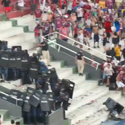 Haos la derby-ul din Paraguay! Scene șocante pe stadion // Captură FOTO: X