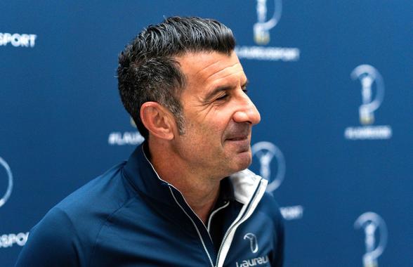 Cum l-a numit Luis Figo pe Gică Hagi, după ce a fost instalat selecționer: „Ca și cum ar fi pentru mine”