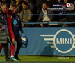 David Miculescu s-a accidentat în Farul - FCSB // FOTO: captură Prima Sport