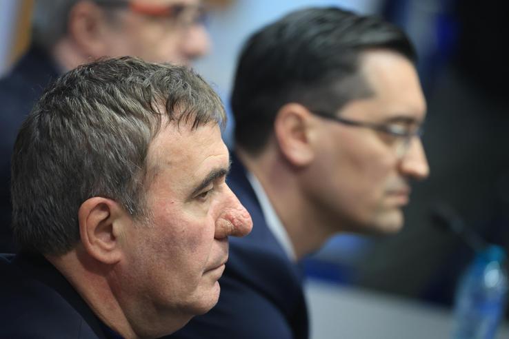 Gică Hagi și Răzvan Burleanu / FOTO: Ionuț Iordache (GSP.ro)