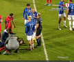David Miculescu s-a accidentat în Farul - FCSB // FOTO: captură Prima Sport