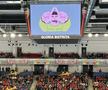 Video educativ difuzat pe cubul TeraPlast Arena, înainte și la pauza meciului Gloria Bistrița - Brest