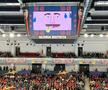 Video educativ difuzat pe cubul TeraPlast Arena, înainte și la pauza meciului Gloria Bistrița - Brest