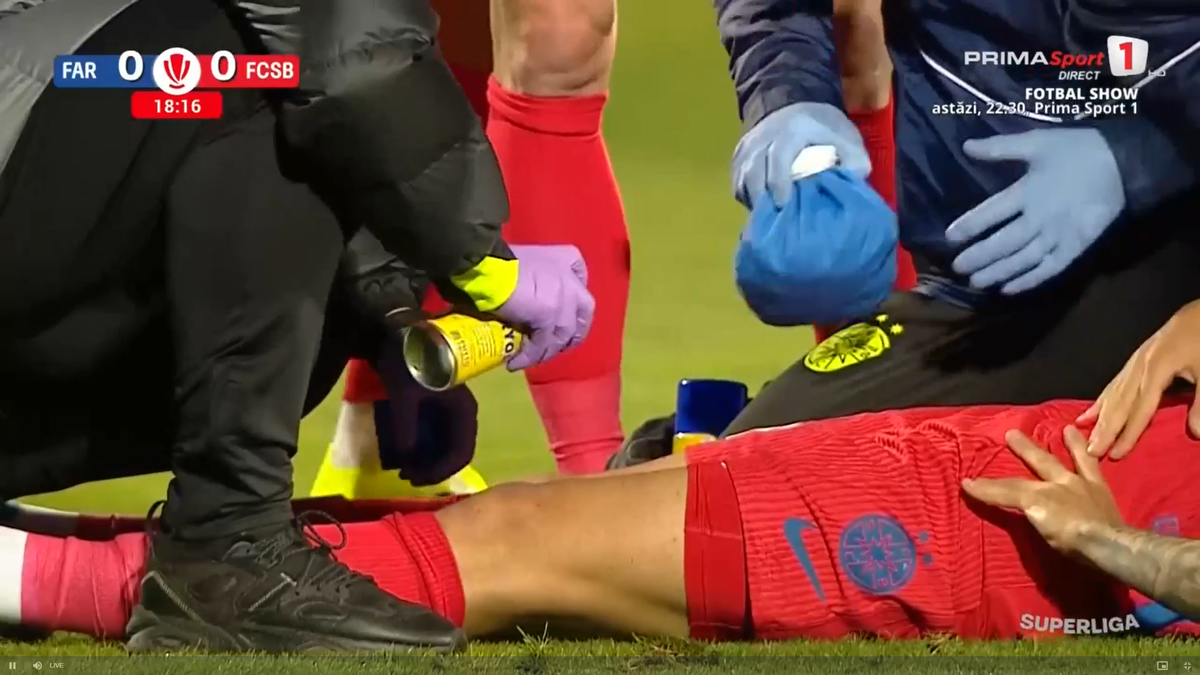 Lovitură pentru FCSB! S-a accidentat și riscă să NU mai joace în acest sezon