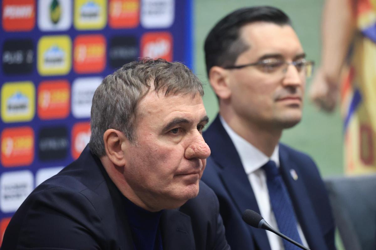 Gică Hagi, noul selecționer al naționalei României