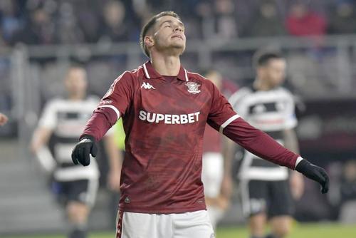 Daniel Paraschiv, atacantul Rapidului // FOTO: Cristi Preda (GSP.ro)