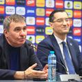 Gică Hagi și Răzvan Burleanu / Foto: Ionuț Iordache GSP