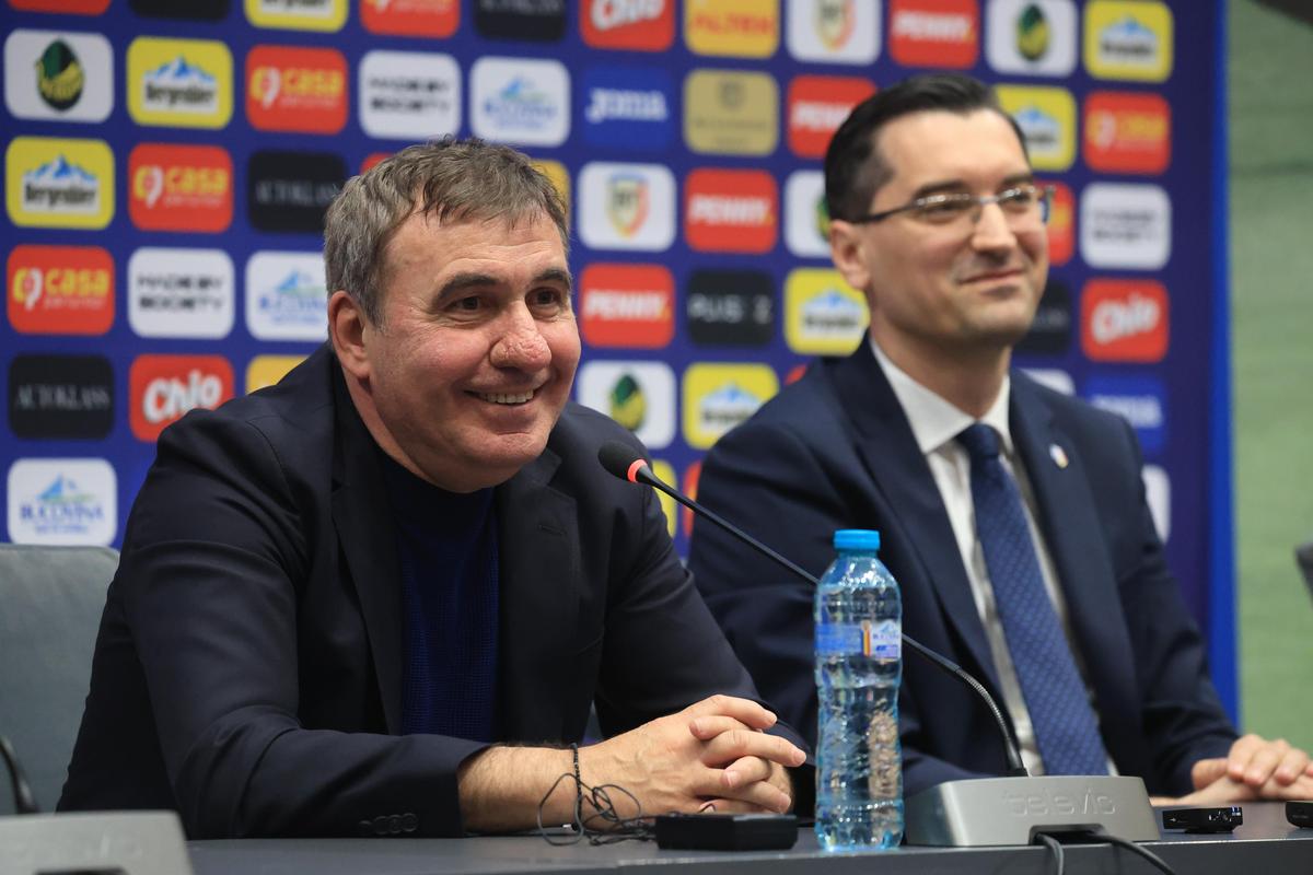 Gică Hagi, noul selecționer al naționalei României