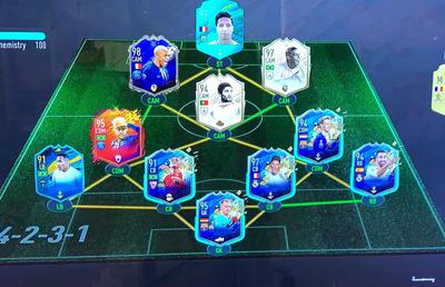 FIFA 20. Samir Nasri a schimbat toată echipa în Ultimate Team! Care a fost rezultatul