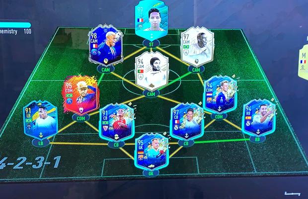 FIFA 20. Samir Nasri a schimbat toată echipa în Ultimate Team! Care a fost rezultatul
