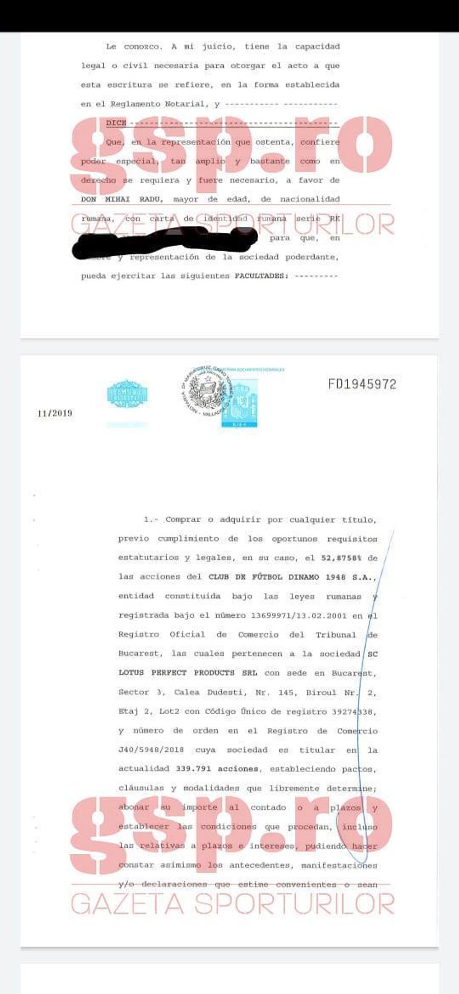 DINAMO. EXCLUSIV / FACSIMIL. Spaniolii dezvăluie actele de la tratativele cu Negoiță: „Cine minte acum?” + Reprezentanții suporterilor, arătați cu degetul: „Prestație de detectivi particulari”