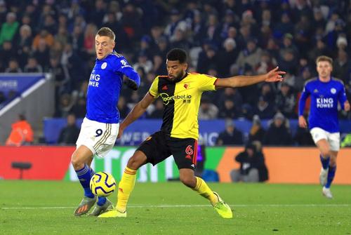 Adrian Mariappa (mijloc) de la Watford a fost depistat pozitiv cu COVID-19 // sursă foto: Guliver/gettyimages