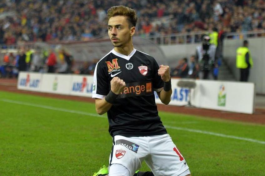 Patrick Petre celebrează golul din derby-ul cu FCSB. Sursă foto: Arhivă GSP