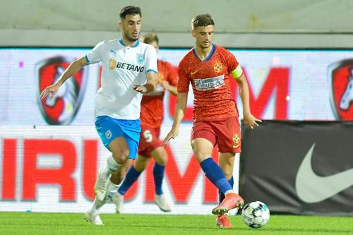 Dragoș Nedelcu, căpitanul FCSB-ului cu Universitatea Craiova // foto: Facebook @ FCSB