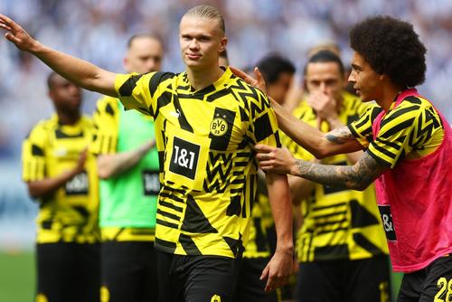 Erling Haaland s-a dovedit foarte generos după oficializarea transferului la Manchester City / Sursă foto: Guliver/Getty Images