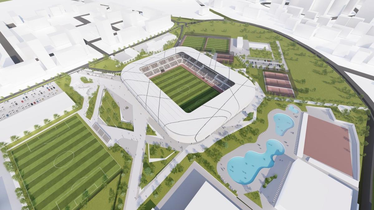 Se naște un mic „Santiago Bernabeu” în România » Ultimele detalii despre arenă