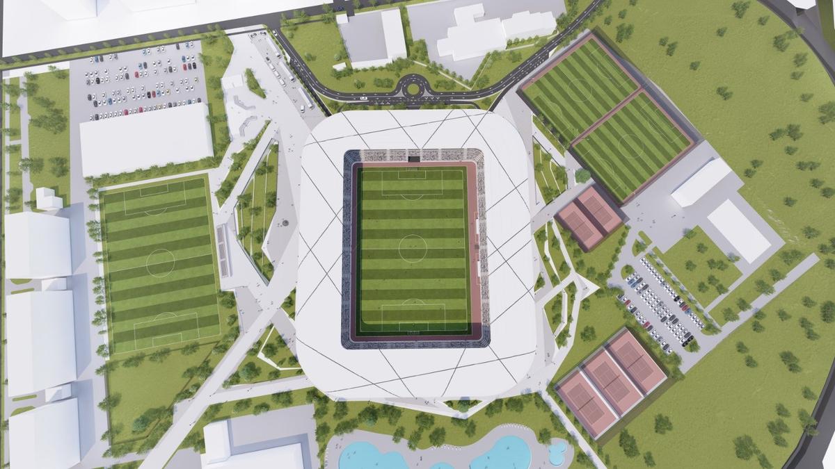 Se naște un mic „Santiago Bernabeu” în România » Ultimele detalii despre arenă