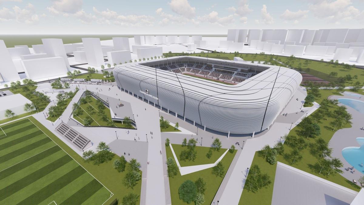 Stadion nou la Hunedoara