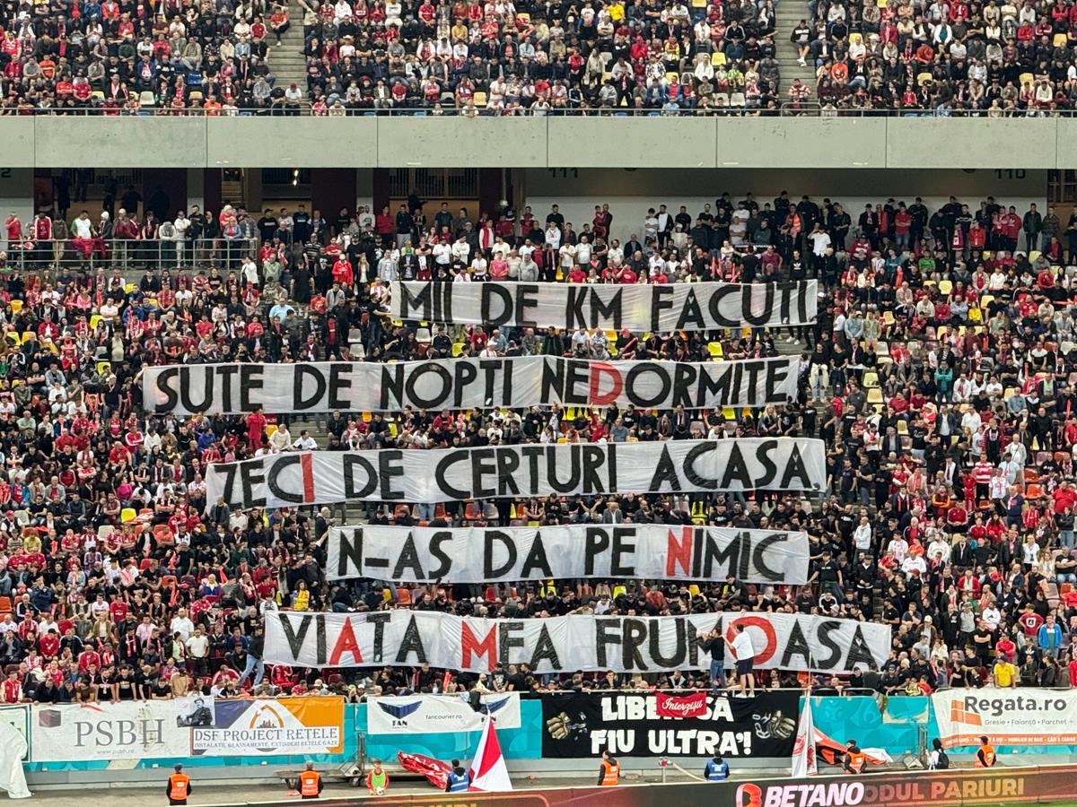 Dinamo, record de suporteri pe Arena Națională în ultimii 4 ani » De dinainte de pandemie n-au mai fost atât de mulți „câini” în tribune
