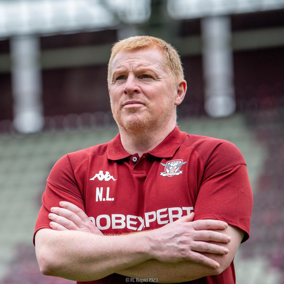 Neil Lennon, uluit când a călcat pe Giulești: „Superb” » Imagini de pe stadionul Rapidului