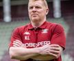 Neil Lennon, prima oară pe Giulești/ foto: Facebook @Rapid