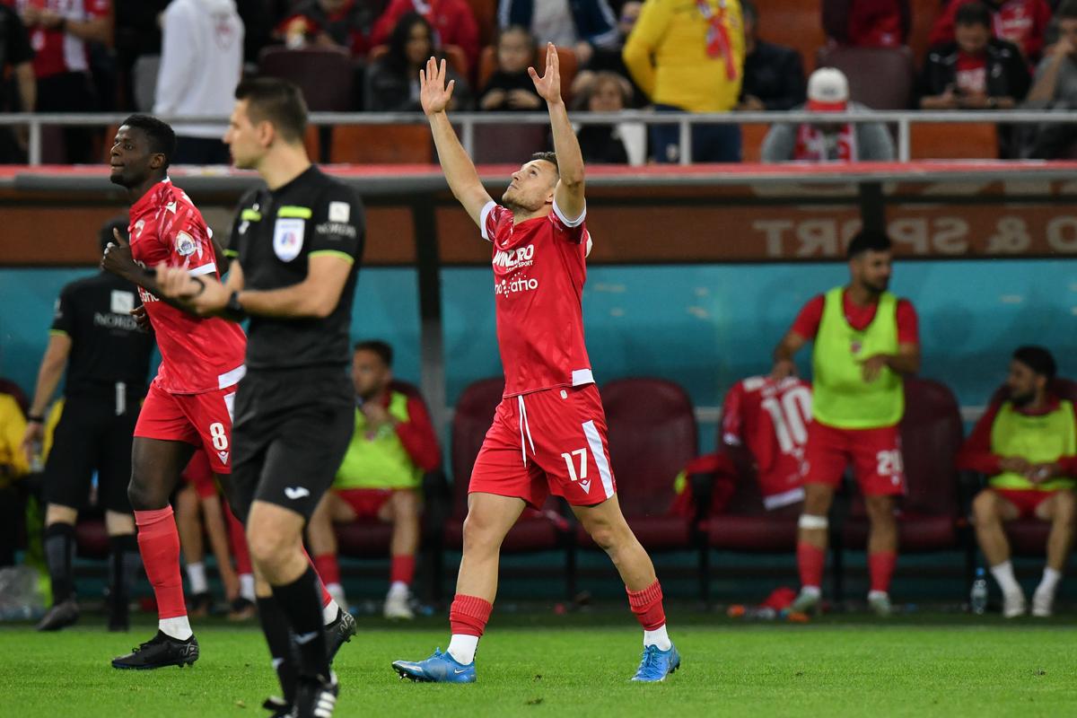 Gol nePOLITICos în Dinamo - Csikszereda! Fentă à la Iniesta, iar Arena Națională a ERUPT!