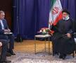 Ebrahim Raisi, la întâlnirea cu Infantino / Sursă foto: Imago Images