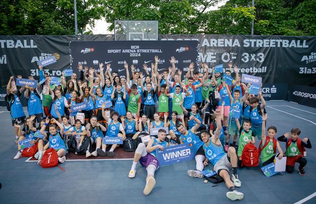 Politehnica a fost luată cu asalt la prima etapă Sport Arena Streetball