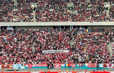 Dinamo, record de suporteri pe Arena Națională în ultimii 4 ani » De dinainte de pandemie n-au mai fost atât de mulți „câini” în tribune