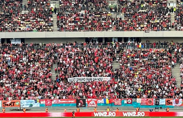 Dinamo, record de suporteri pe Arena Națională în ultimii 4 ani » De dinainte de pandemie n-au mai fost atât de mulți „câini” în tribune