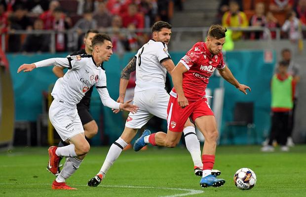 Gol nePOLITICos în Dinamo - Csikszereda! Fentă à la Iniesta, iar Arena Națională a ERUPT!