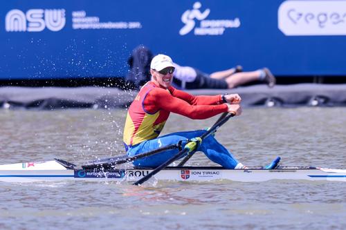 Mihai Chiruță la Campionatele Europene de la Szeged Foto: Raed Krishan