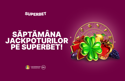 Știai că la Superbet găsești cel mai mare Jackpot de Inimă Neagră din România? 151 de jocuri Amusnet te așteaptă