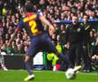 Neil Lennon, în clar, cu Dani Alves în prim-plan, foto: Guliver/gettyimages