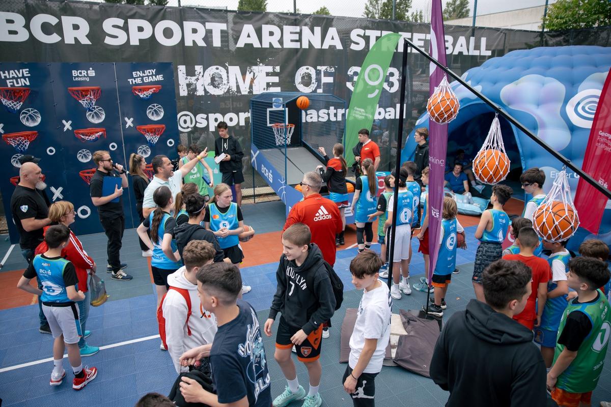 Politehnica a fost luată cu asalt la prima etapă Sport Arena Streetball