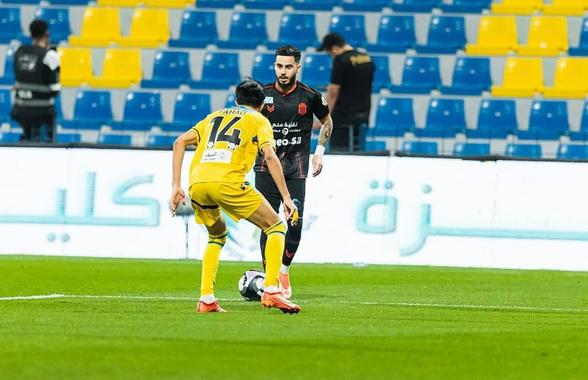 Enes Sali „a spart gheața” în Arabia Saudită » Gol și assist la primul meci ca titular