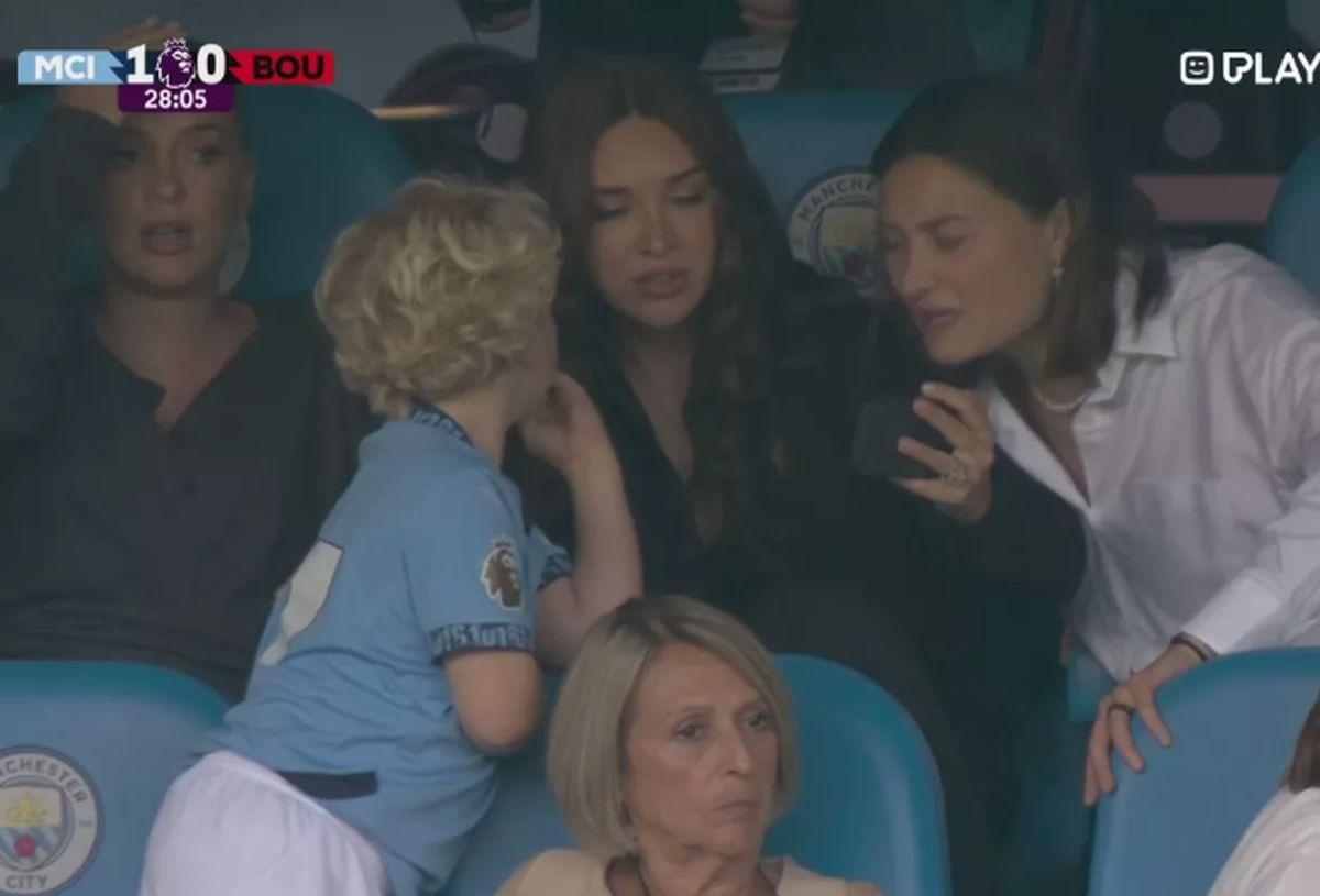 Michele, soția lui Kevin De Bruyne, VIRALĂ! Cum a fost surprinsă la meciul Manchester City - Bournemouth