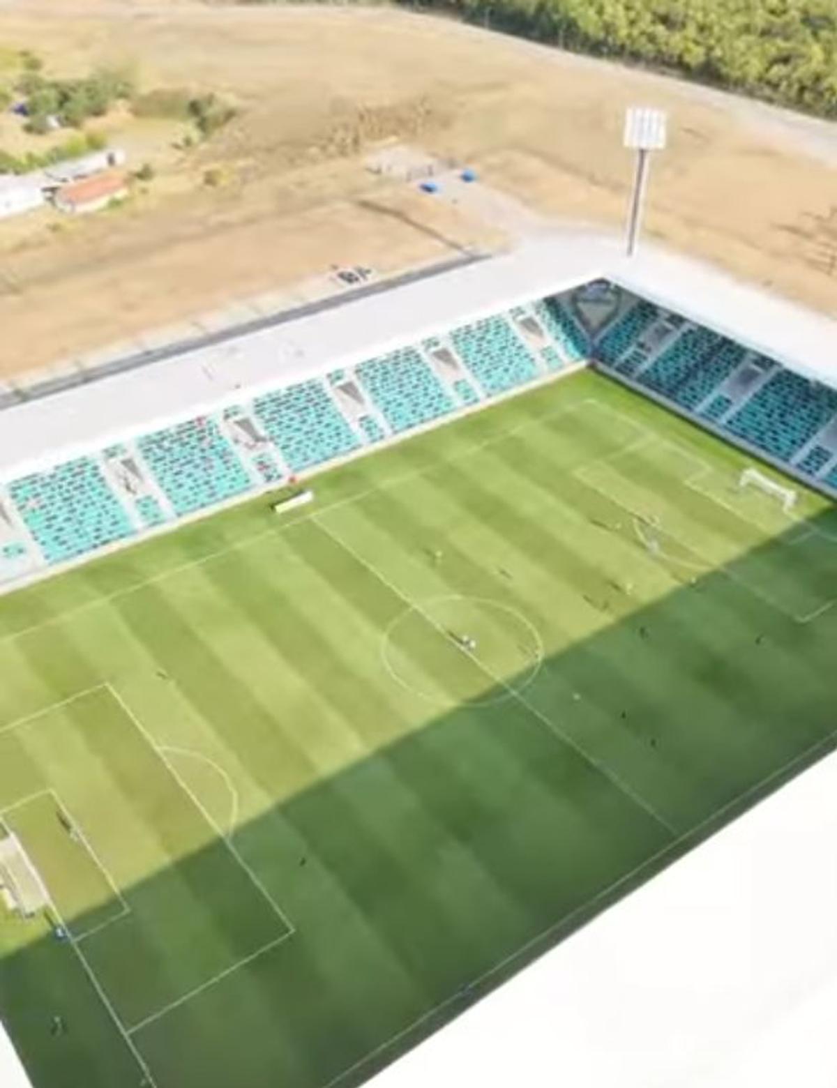 Stadionul din pădure, construit cu 30 milioane de euro, va găzdui primul mare meci! Echipa locală n-a jucat vreodată pe prima scenă