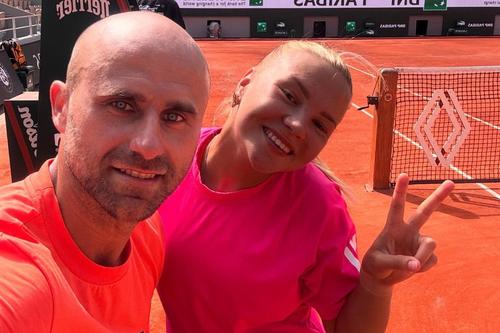 Marius Copil și Diana Shnaider/Foto: Instagram (Marius Copil)
